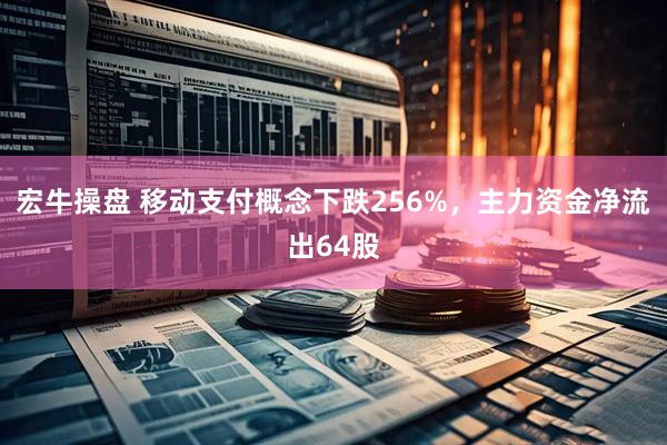 宏牛操盘 移动支付概念下跌256%，主力资金净流出64股